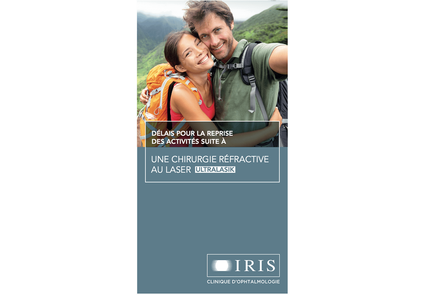 Couverture du guide d'information sur les délais avant les reprises d'activités suite à une chirurgie laser