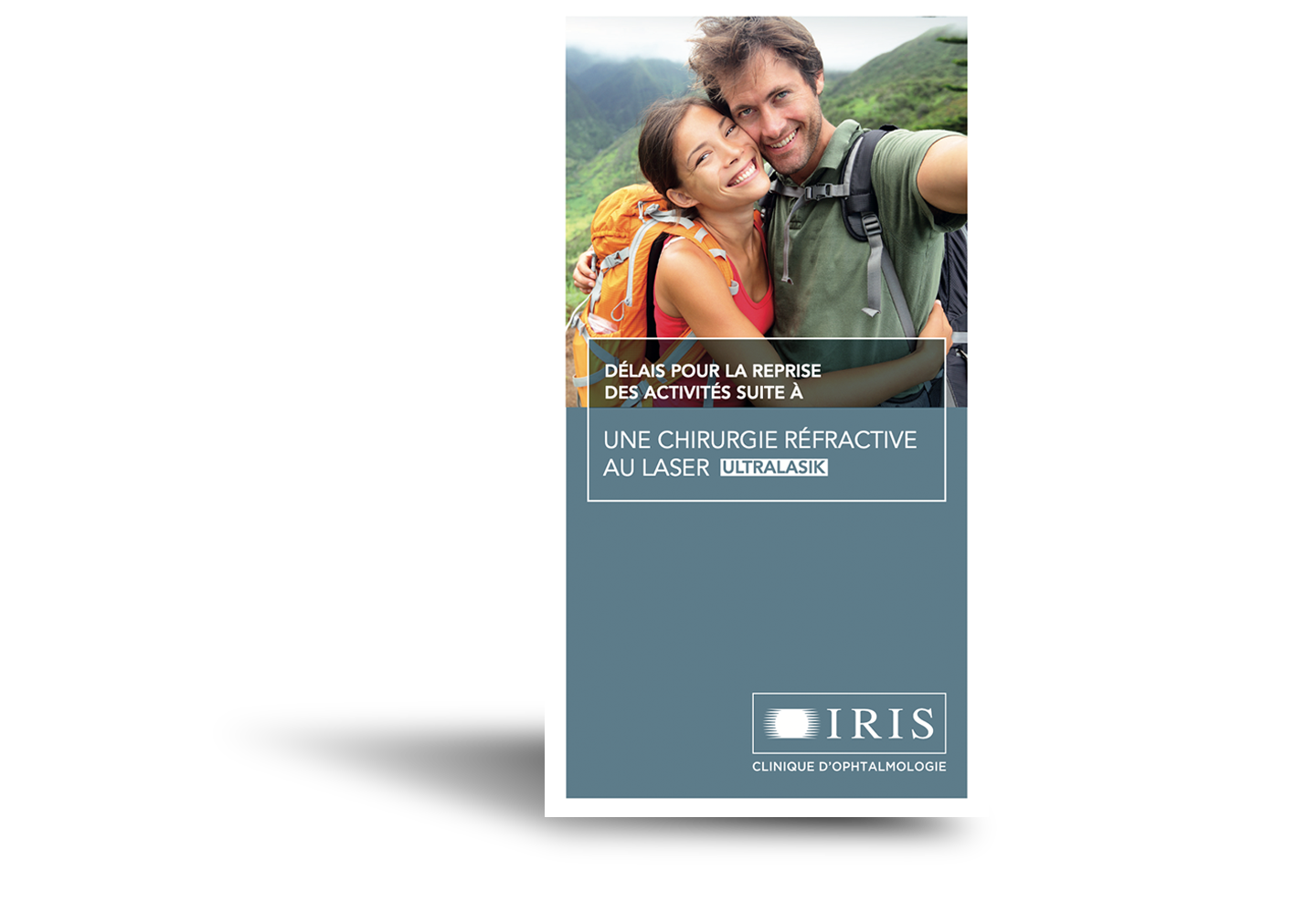 Couverture du pamphlet de reprise d'activités suite à la chirurgie réfractive au laser