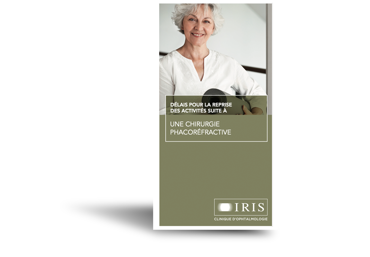 Couverture du pamphlet de reprise d'activités suite à la chirurgie phacoréfractive