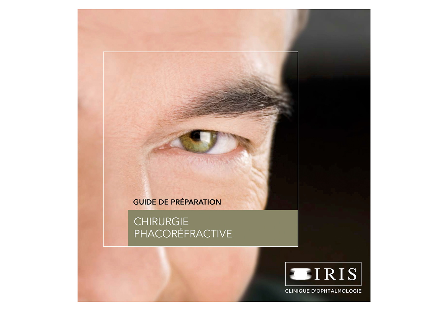 Couverture du guide d'information sur la chirurgie Phacoréfractive