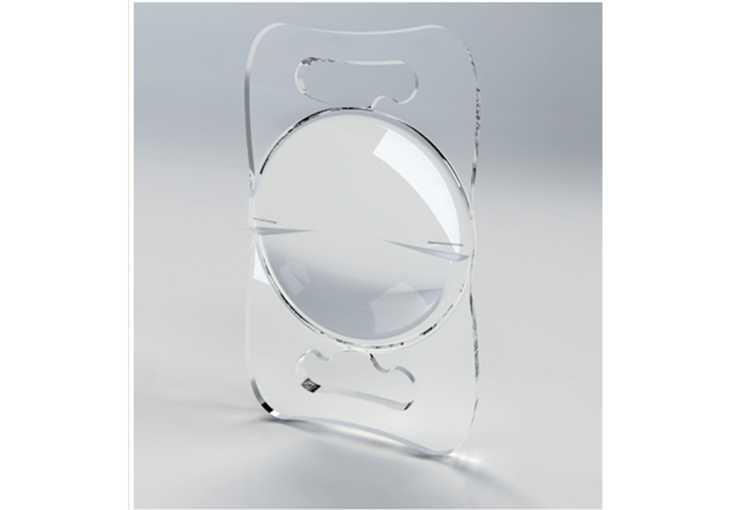 Lentille multifocale segmentée (Lentille comfort)